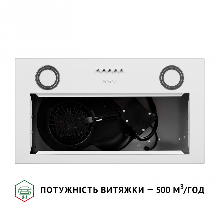 Витяжка повновбудована PERFELLI BI 5022 WH LED