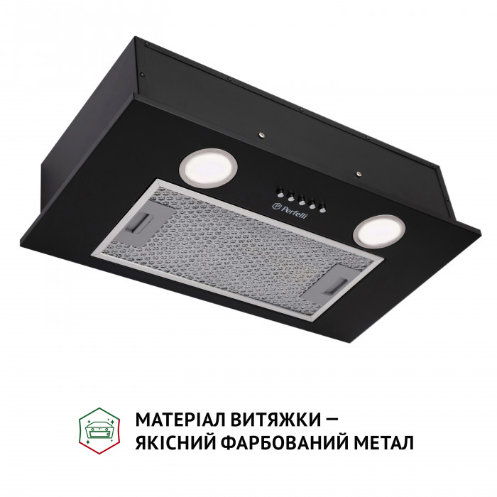 Витяжка повновбудована PERFELLI BI 5252 BL 700 LED