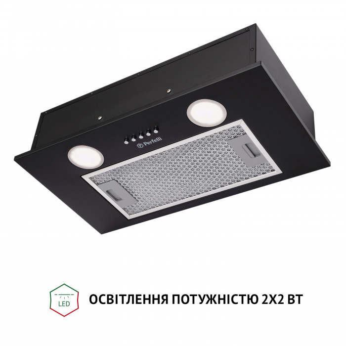 Витяжка повновбудована PERFELLI BI 5252 BL 700 LED