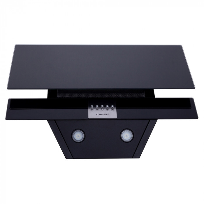 Витяжка декоративна похила MINOLA HDN 6212 BL/I 700 LED