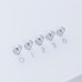 Витяжка декоративна похила MINOLA HDN 6222 WH/INOX 700 LED