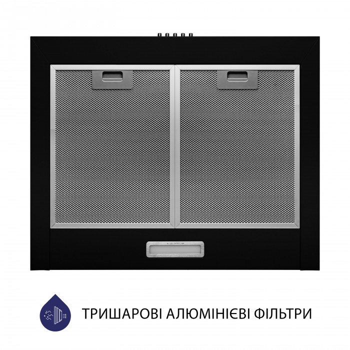 Витяжка купольна MINOLA HK 6614 BL 1000 LED