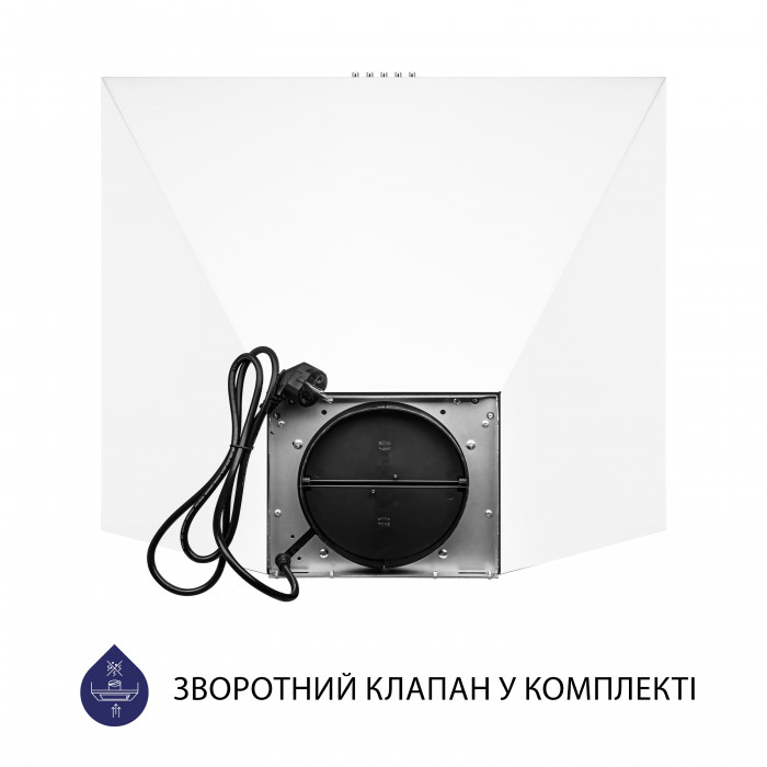 Витяжка купольна MINOLA HK 6614 WH 1000 LED