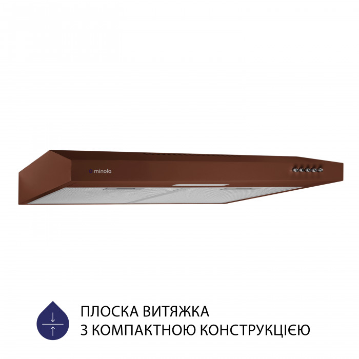 Витяжка плоска MINOLA HPL 613 BR