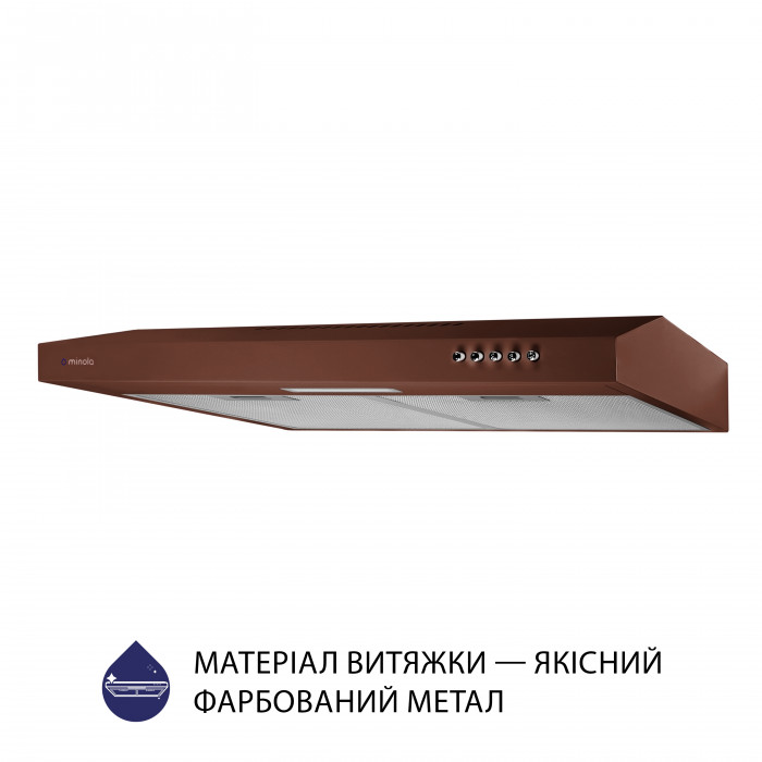Витяжка плоска MINOLA HPL 613 BR
