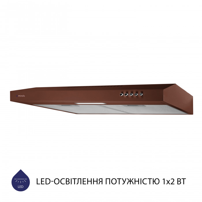 Витяжка плоска MINOLA HPL 613 BR