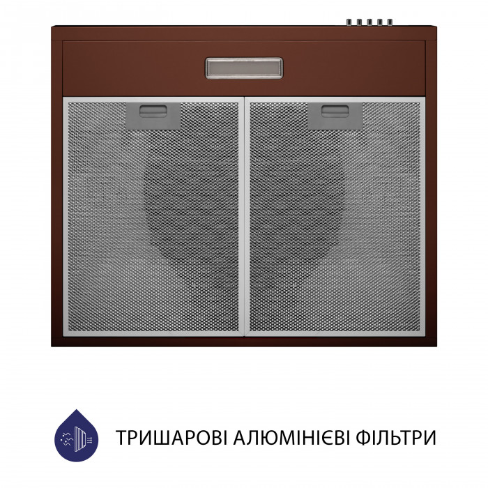 Витяжка плоска MINOLA HPL 613 BR