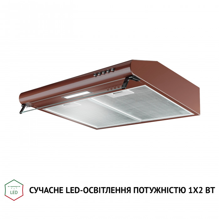 Витяжка плоска PERFELLI PL 5144 BR LED