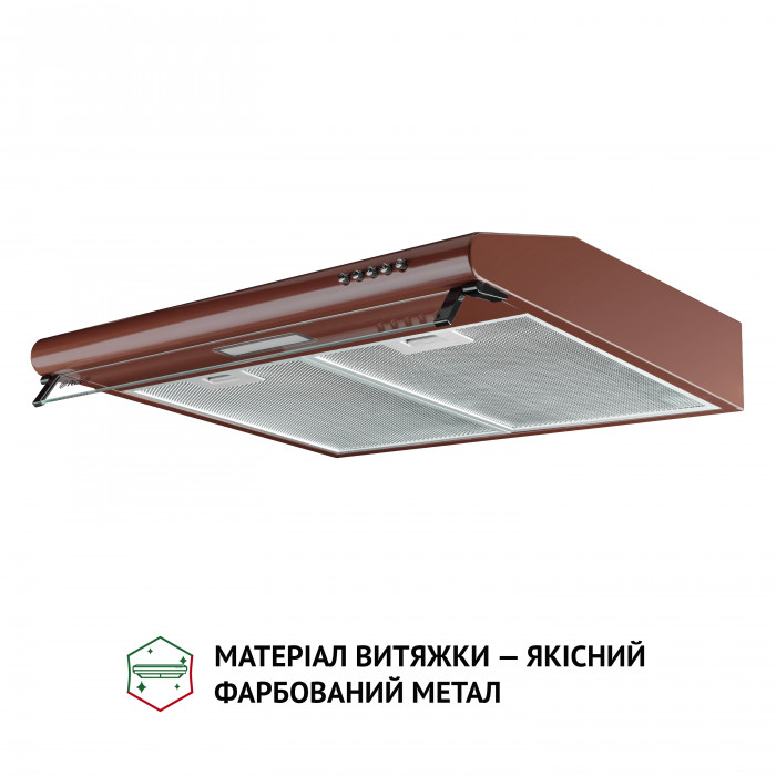 Витяжка плоска PERFELLI PL 6144 BR LED