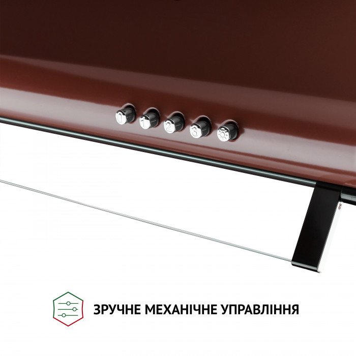 Витяжка плоска PERFELLI PL 6144 BR LED