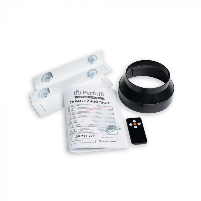 Витяжка повновбудована PERFELLI BISP 9973 A 1250 W LED Strip