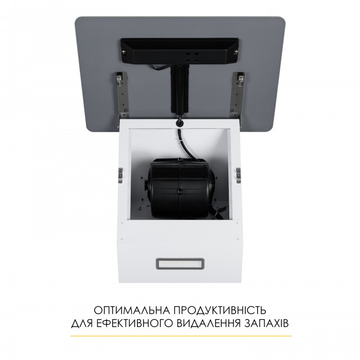 Витяжка декоративна похила WEILOR AURA WDS 53 WHITE