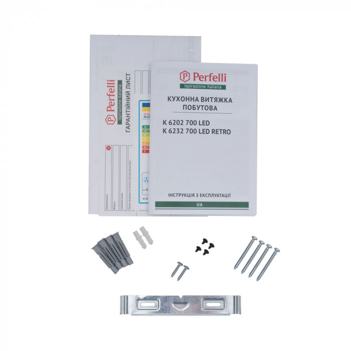Витяжка купольна PERFELLI K 6232 BL 700 LED RETRO