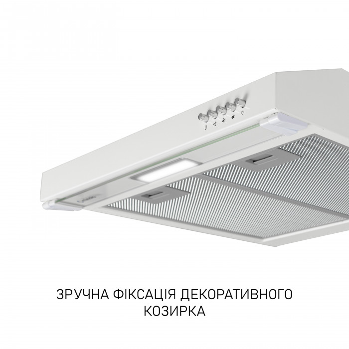 Витяжка плоска Minola HPL 622 WH