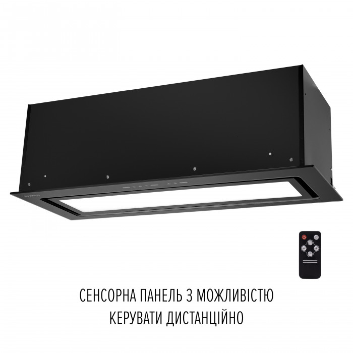Витяжка повновбудована PERFELLI DESIGN VISION 9 NERO SILENZIO