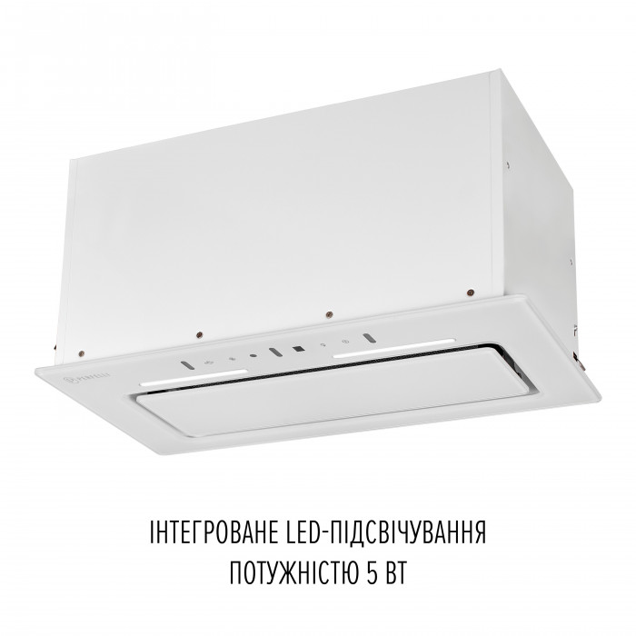 Витяжка повновбудована PERFELLI NUOVA 6QWR BIANCO SILENZIO