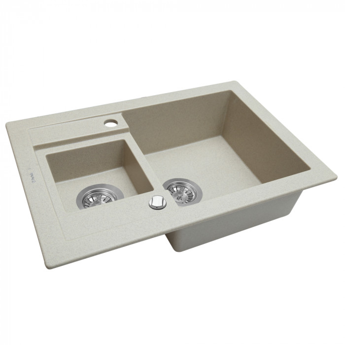 Мийка кухонна гранітна PERFELLI GRANZE PGG 506-67 SAND