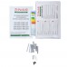 Витяжка декоративна похила PERFELLI DN 6452 D 850 BL LED