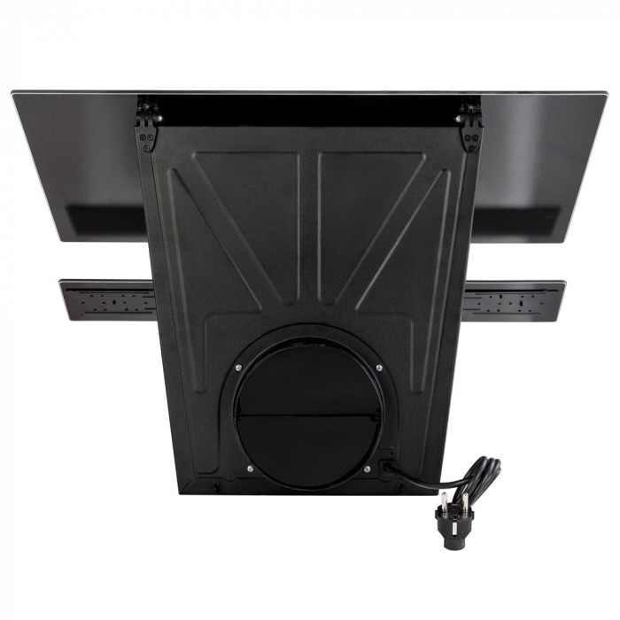 Витяжка декоративна похила PERFELLI DN 6452 D 850 BL LED