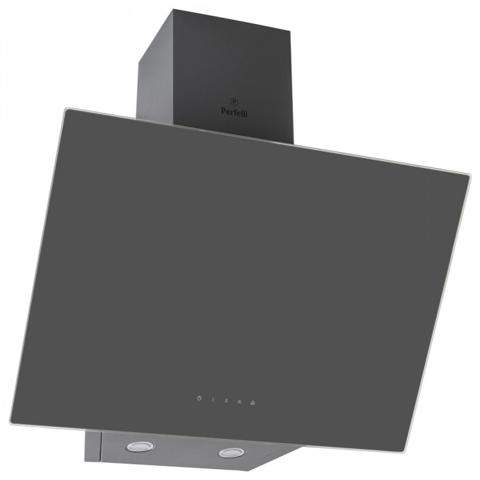 Витяжка декоративна похила PERFELLI DNS 6422 D 850 GR LED