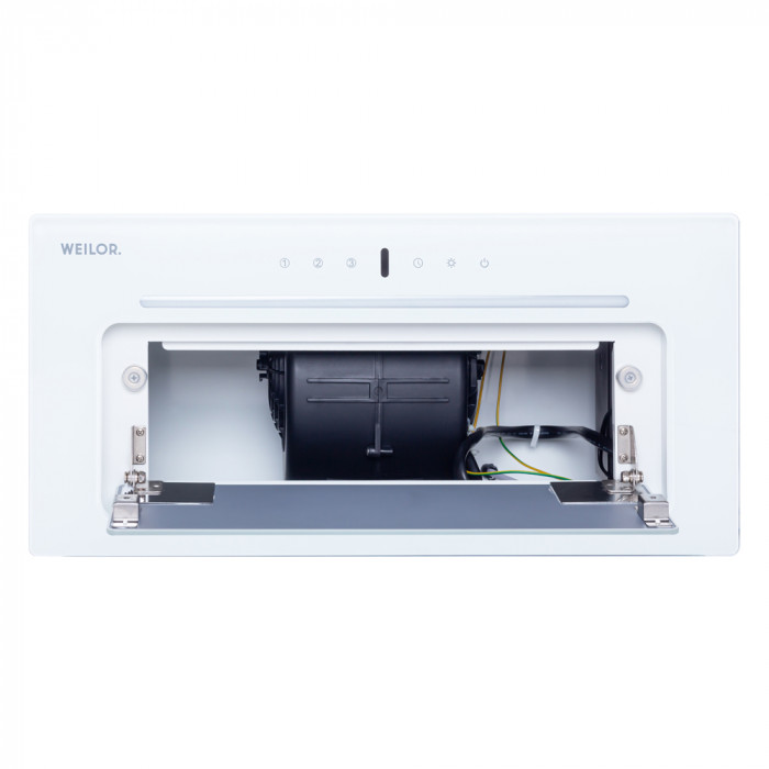 Витяжка повновбудована WEILOR PBSR 62301 FULL GLASS WH 1100 LED Strip