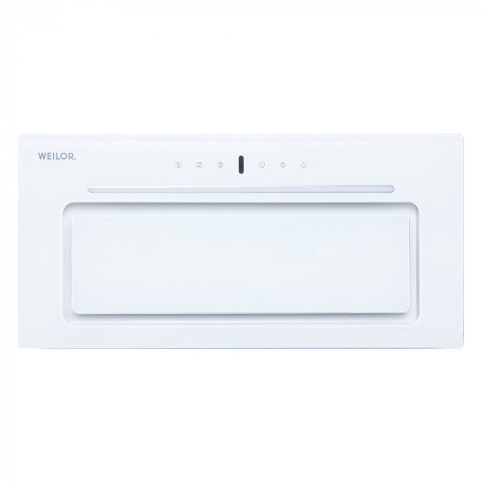 Витяжка повновбудована WEILOR PBSR 62301 FULL GLASS WH 1100 LED Strip