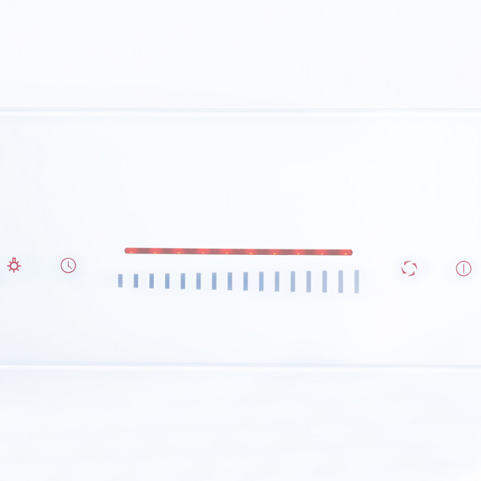 Витяжка декоративна похила WEILOR PDL 62304 WH 1100 LED Strip