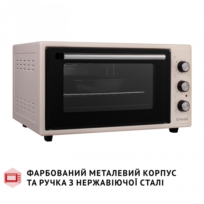 Електрична піч PERFELLI TRIMO 48 IVORY
