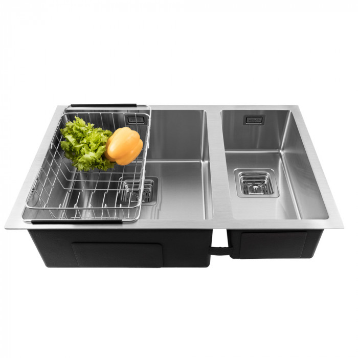 Мийка кухонна нержавіюча сталь WEILOR ALLERHAND WRX DB6945