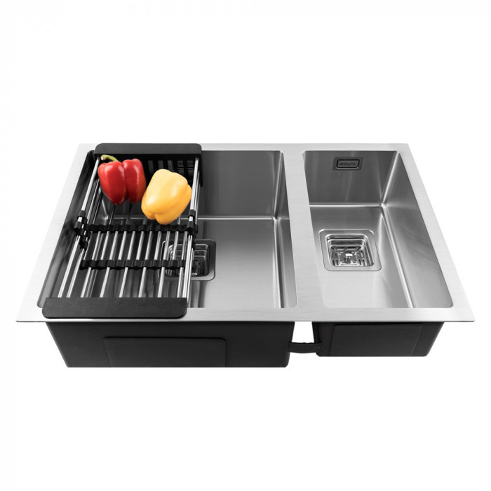 Мийка кухонна нержавіюча сталь WEILOR ALLERHAND WRX DB6945