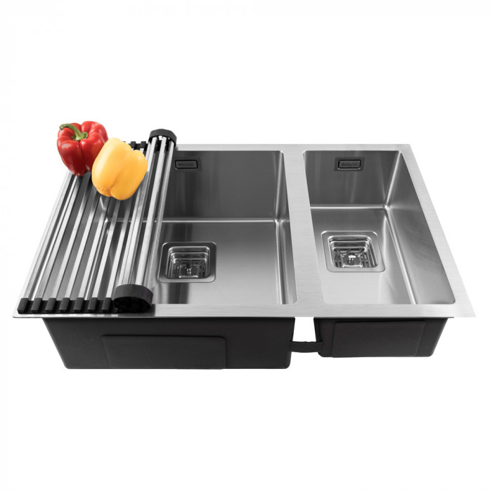 Мийка кухонна нержавіюча сталь WEILOR ALLERHAND WRX DB6945