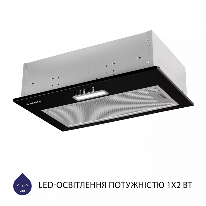 Витяжка повновбудована MINOLA HBI 5025 BL LED