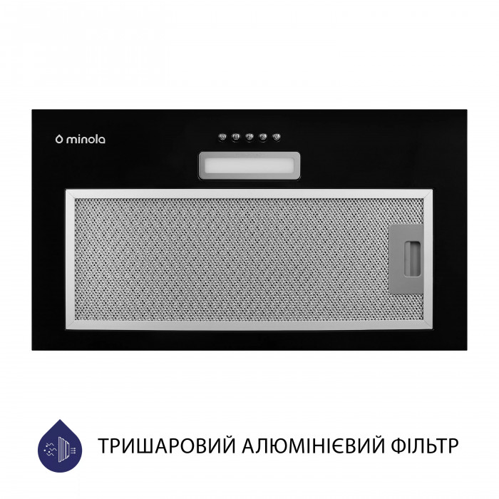 Витяжка повновбудована MINOLA HBI 5025 BL LED