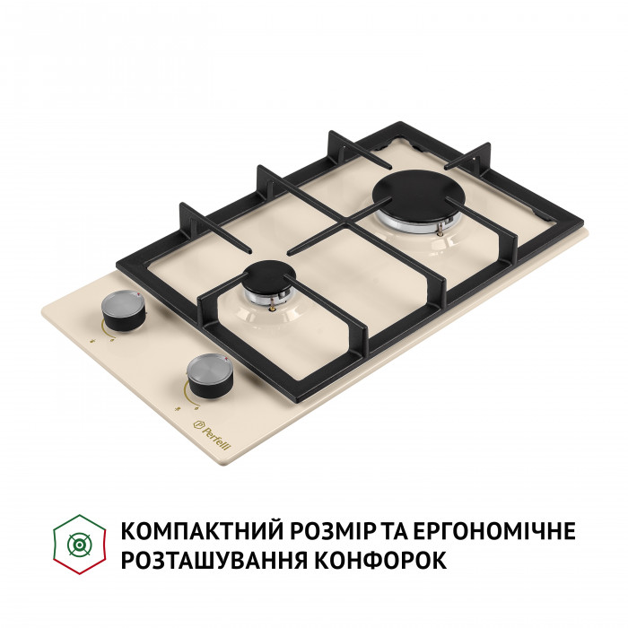 Поверхня газова Domino на металі PERFELLI HGM 31424 IV