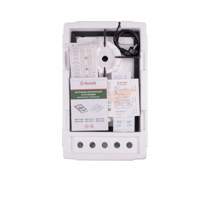 Поверхня газова Domino на металі PERFELLI HGM 31424 IV