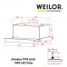 Витяжка телескопічна WEILOR Slimline PTM 6230 SS 1000 LED Strip