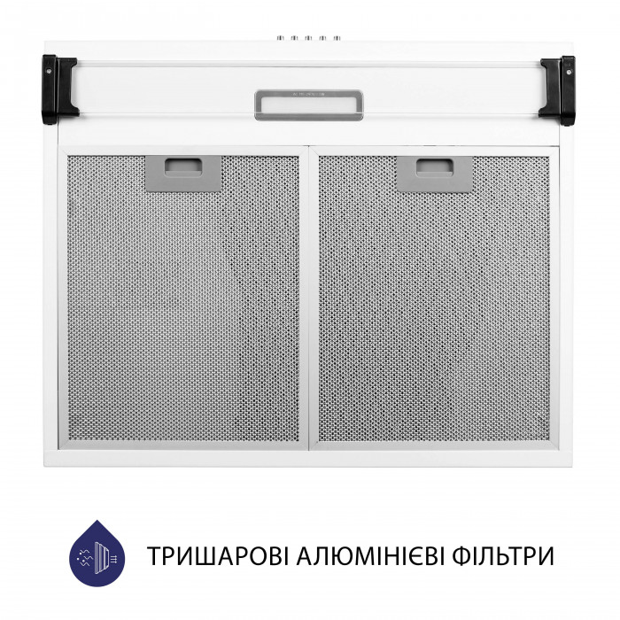 Витяжка плоска MINOLA HPL 614 WH