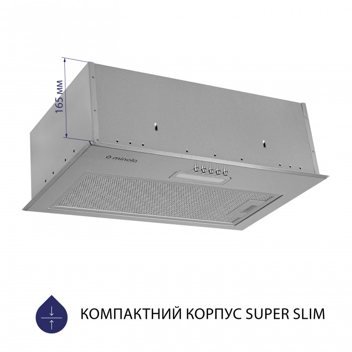 Витяжка повновбудована MINOLA HBI 5214 I 700 LED
