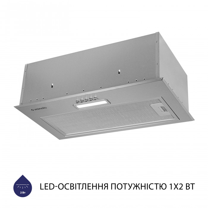 Витяжка повновбудована MINOLA HBI 5214 I 700 LED