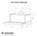 Витяжка телескопічна MINOLA HTL 5614 BLF 1000 LED