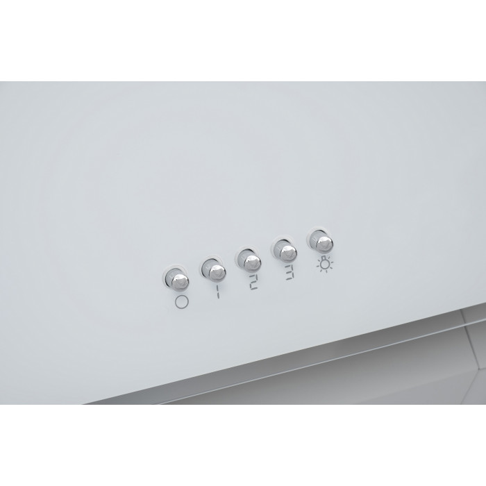 Витяжка декоративна похила PERFELLI DN 6272 D 700 WH LED