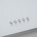 Витяжка декоративна похила PERFELLI DN 6272 D 700 WH LED