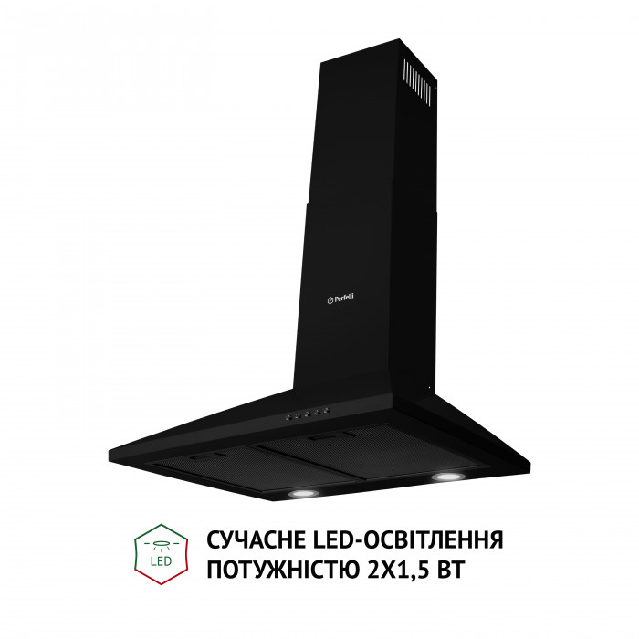Витяжка купольна PERFELLI K 6210 BL 700 LED