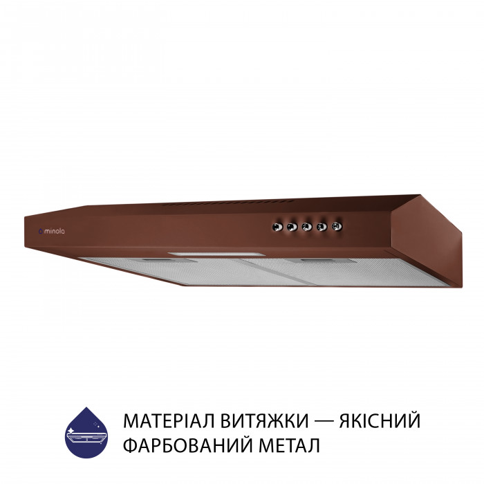 Витяжка плоска MINOLA HPL 513 BR