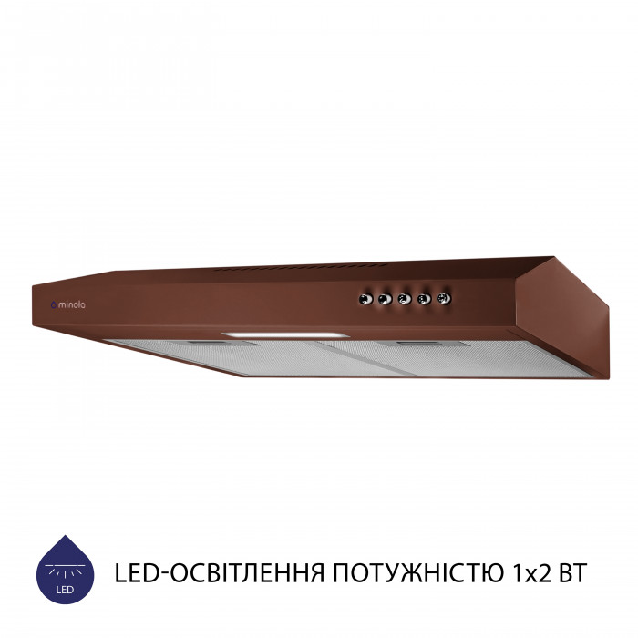 Витяжка плоска MINOLA HPL 513 BR