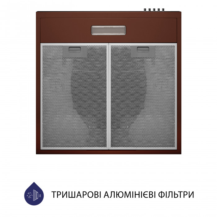 Витяжка плоска MINOLA HPL 513 BR