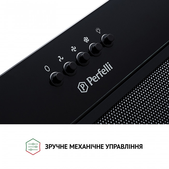 Витяжка повновбудована PERFELLI BI 5684 BL 1000 LED