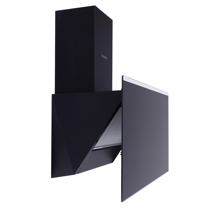 Витяжка декоративна похила MINOLA HVS 6222 BL/INOX 700 LED