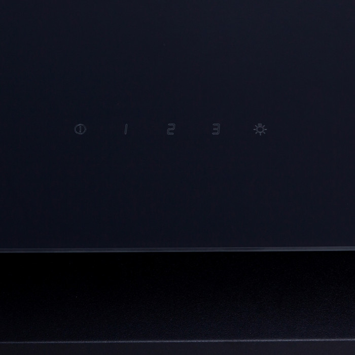 Витяжка декоративна похила MINOLA HVS 6222 BL/INOX 700 LED