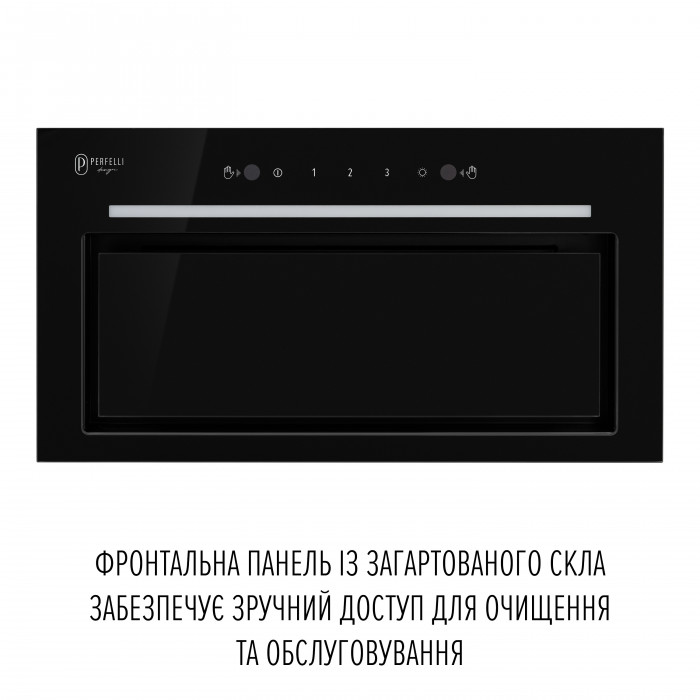 Витяжка повновбудована PERFELLI DESIGN FILINI 5 NERO